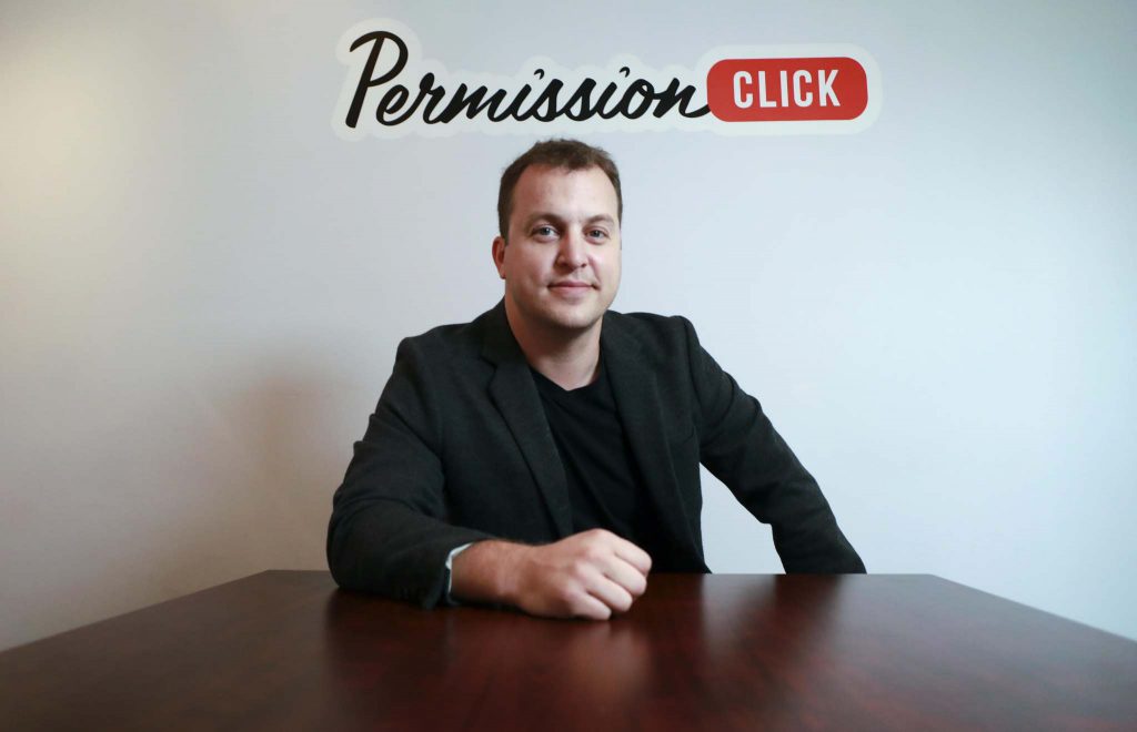 Photo of Chris Johnson, CEO of Permission Click